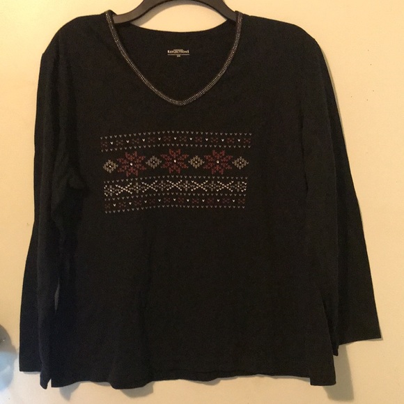 Decorative long sleeve t-shirt by Northern Reflections - Picture 2 of 5